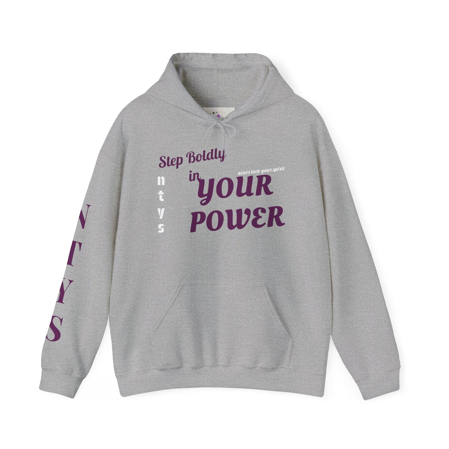 NTYS Hoodie - "Step Boldly in YOUR POWER"(DBZ Colorway)