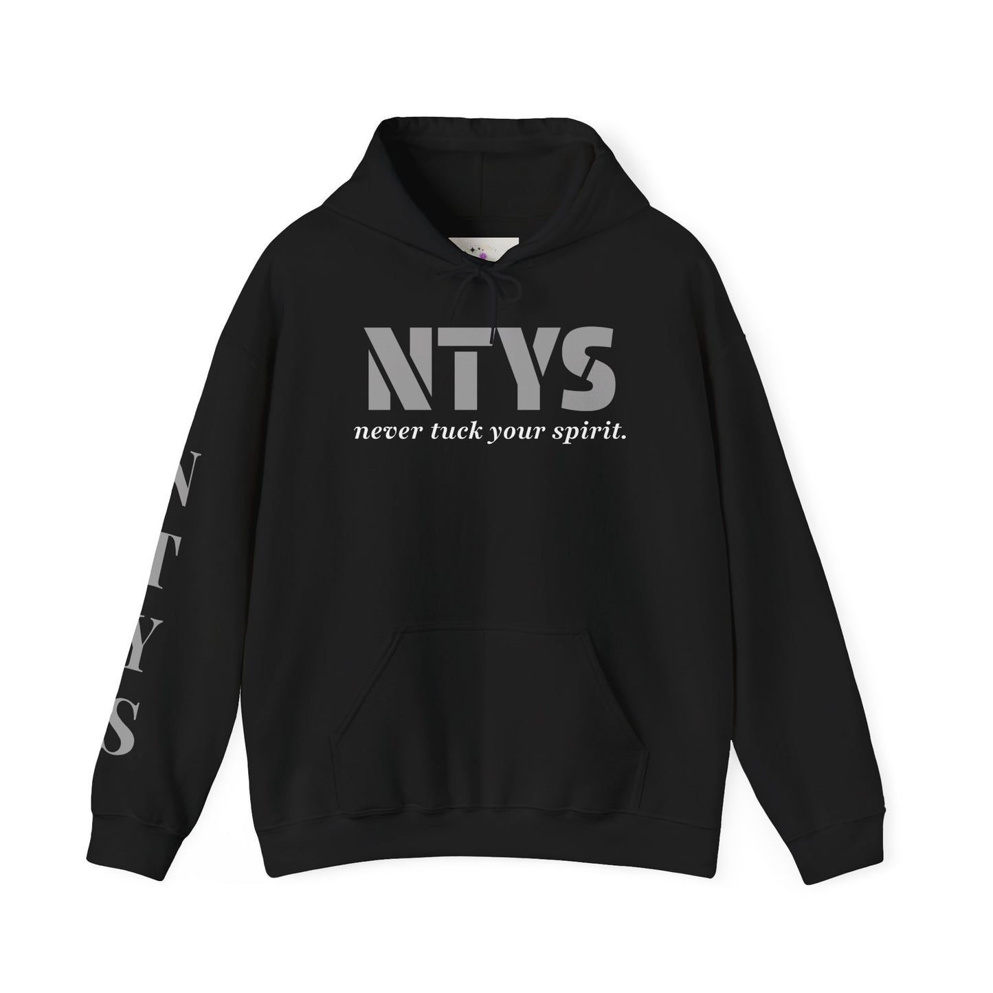 NTYS Logo Hoodie - "Never Tuck Your Spirit"