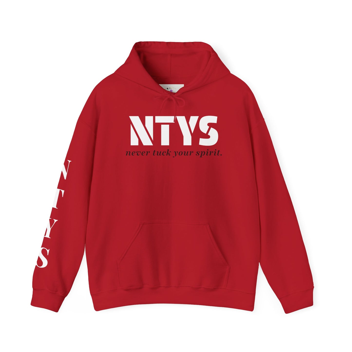 NTYS Logo Hoodie - "Never Tuck Your Spirit"