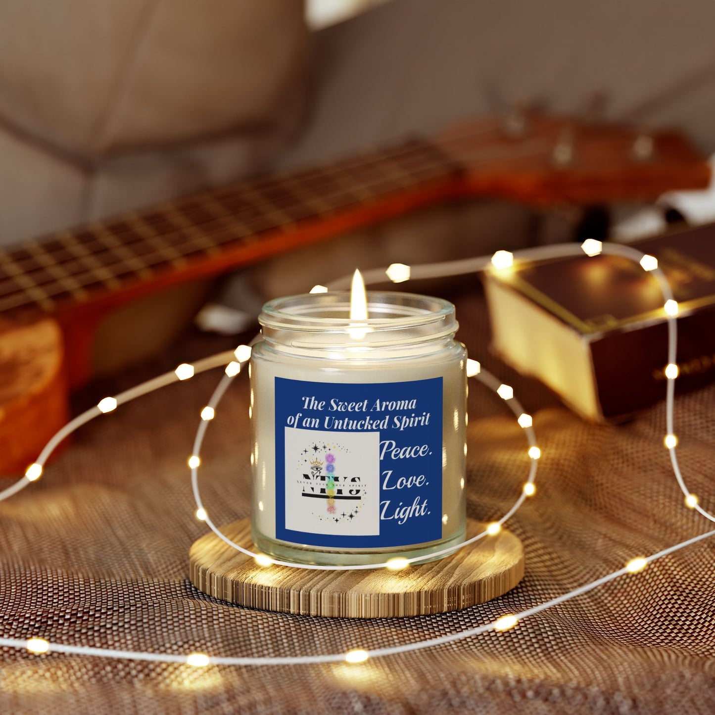 NTYS Scented Candle - "The Sweet Aroma of an Untucked Spirit" (4oz, 9oz)