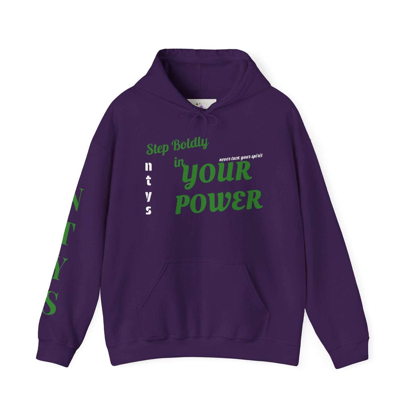 NTYS Hoodie - "Step Boldly in YOUR POWER"(DBZ Colorway)