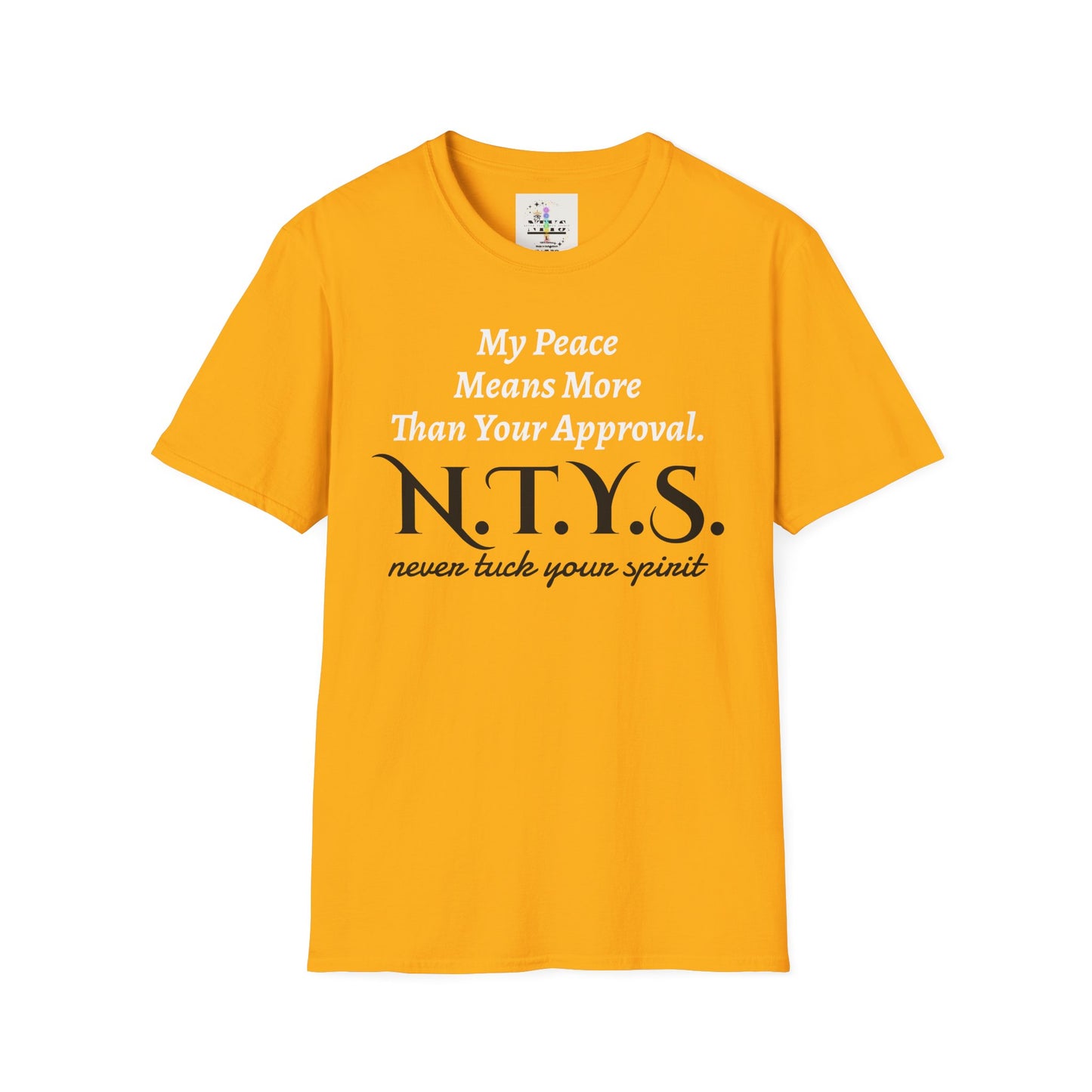 NTYS Tee - "My Peace Means More Than Your Approval"