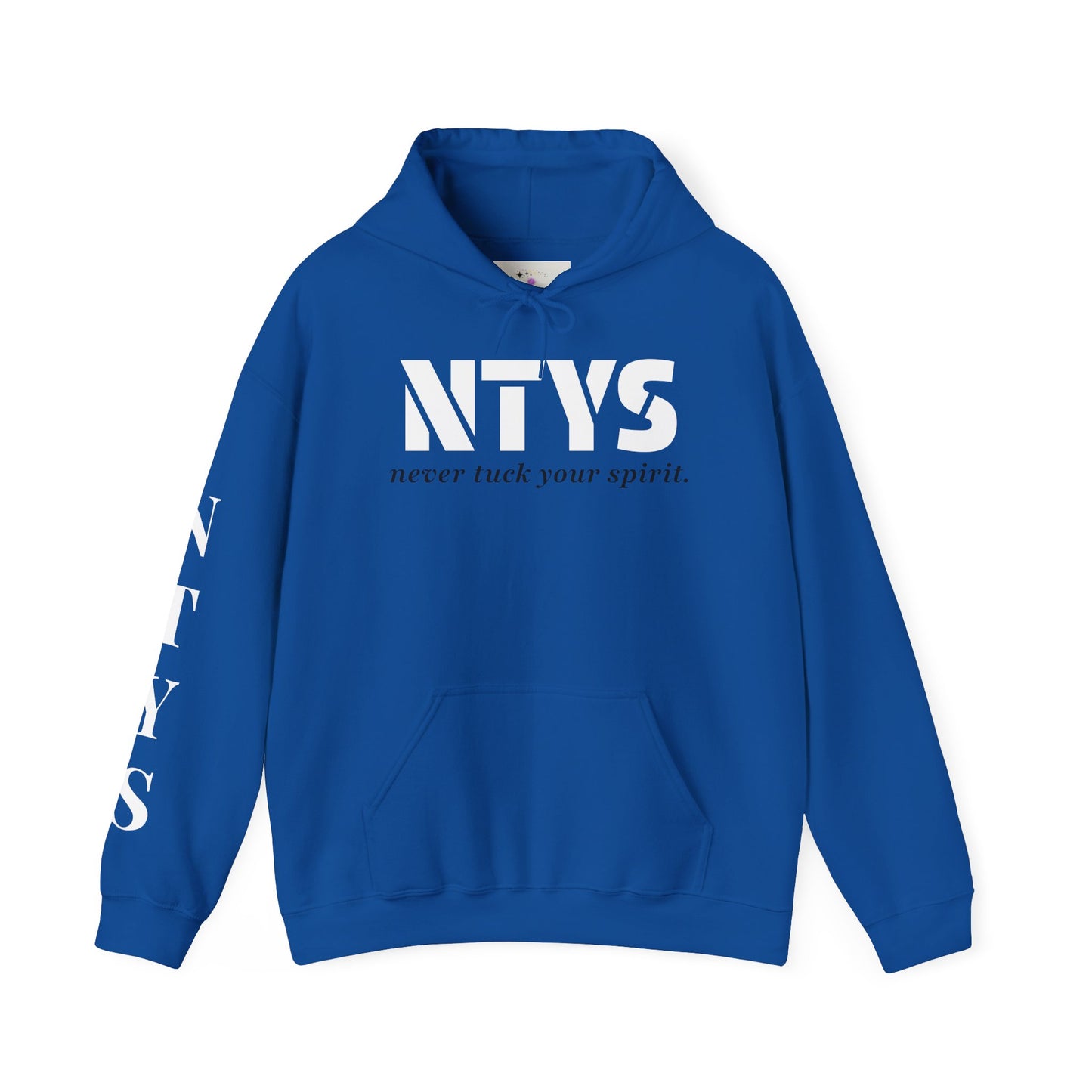 NTYS Logo Hoodie - "Never Tuck Your Spirit"