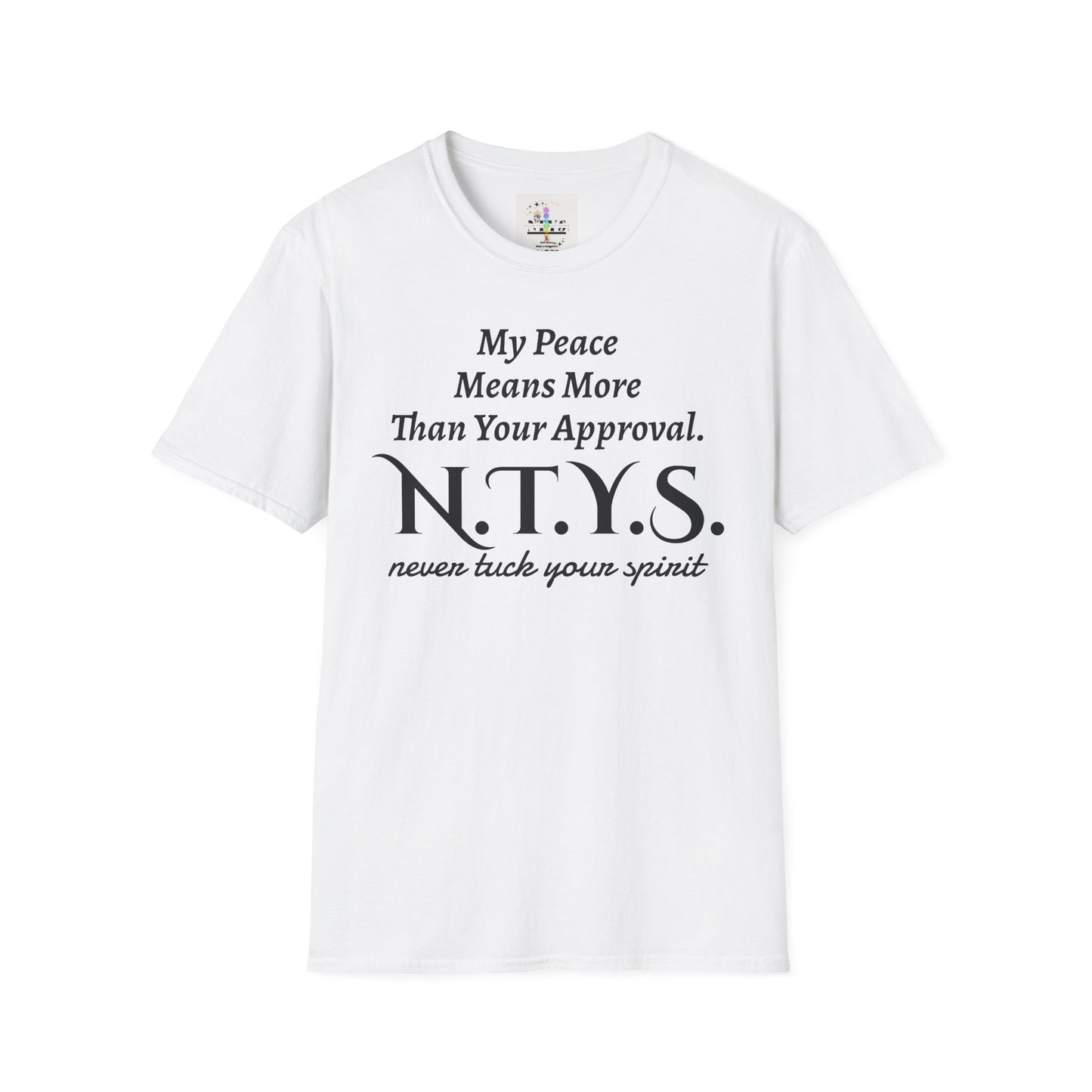 NTYS Tee - "My Peace Means More Than Your Approval"