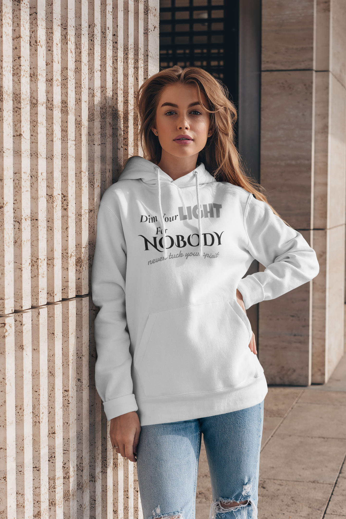 NTYS Hoodie - "Dim Your Light for Nobody"