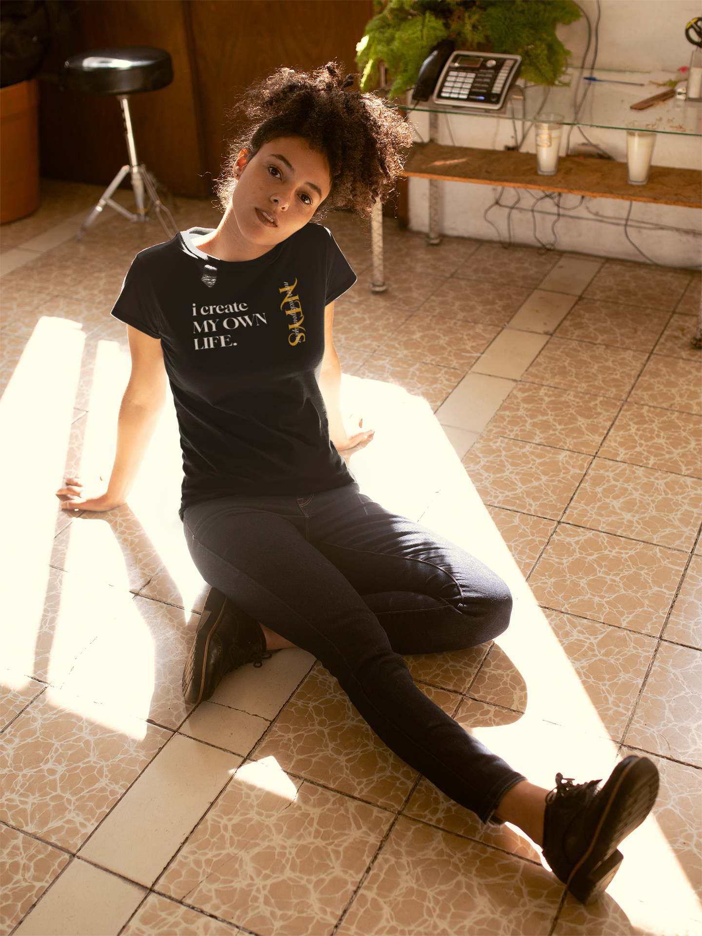 NTYS Tee - "I Create My Own Life."