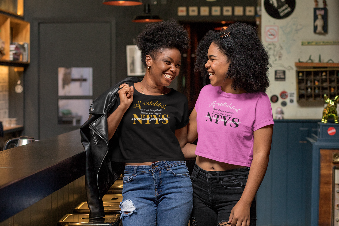 NTYS Tee - 'Self-Validated.'