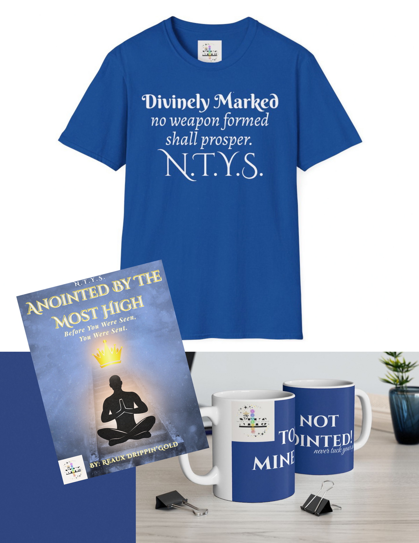 The Anointed Bundle - Chakra Series (Tee + Mug + eBook)