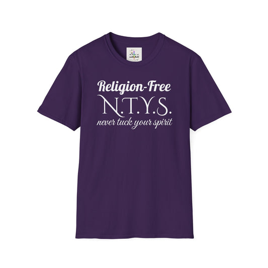 NTYS Tee - "Religion-Free"