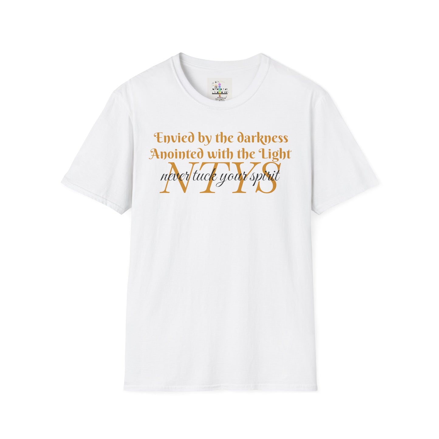NTYS Tee - "Envied by the Darkness, Anointed with the Light"