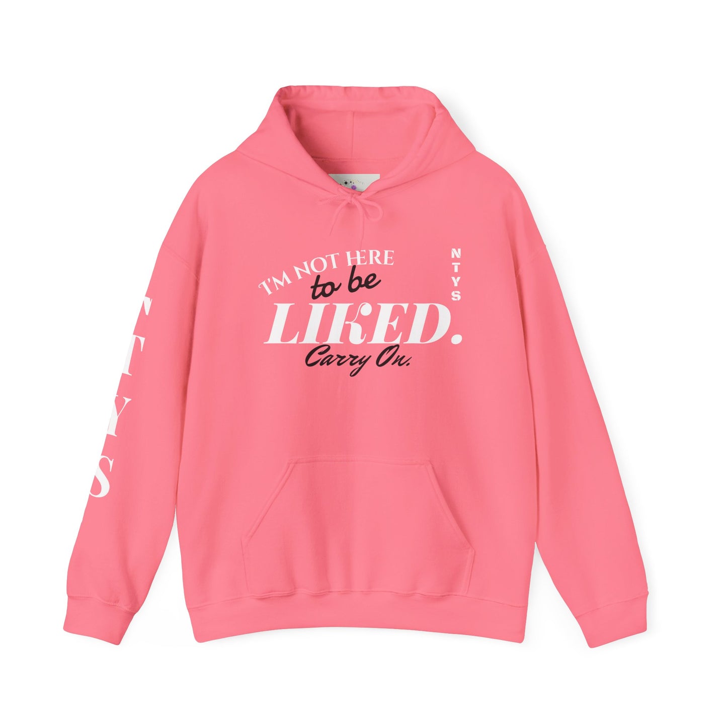 NTYS Hoodie - "I'm Not Here To Be Liked"