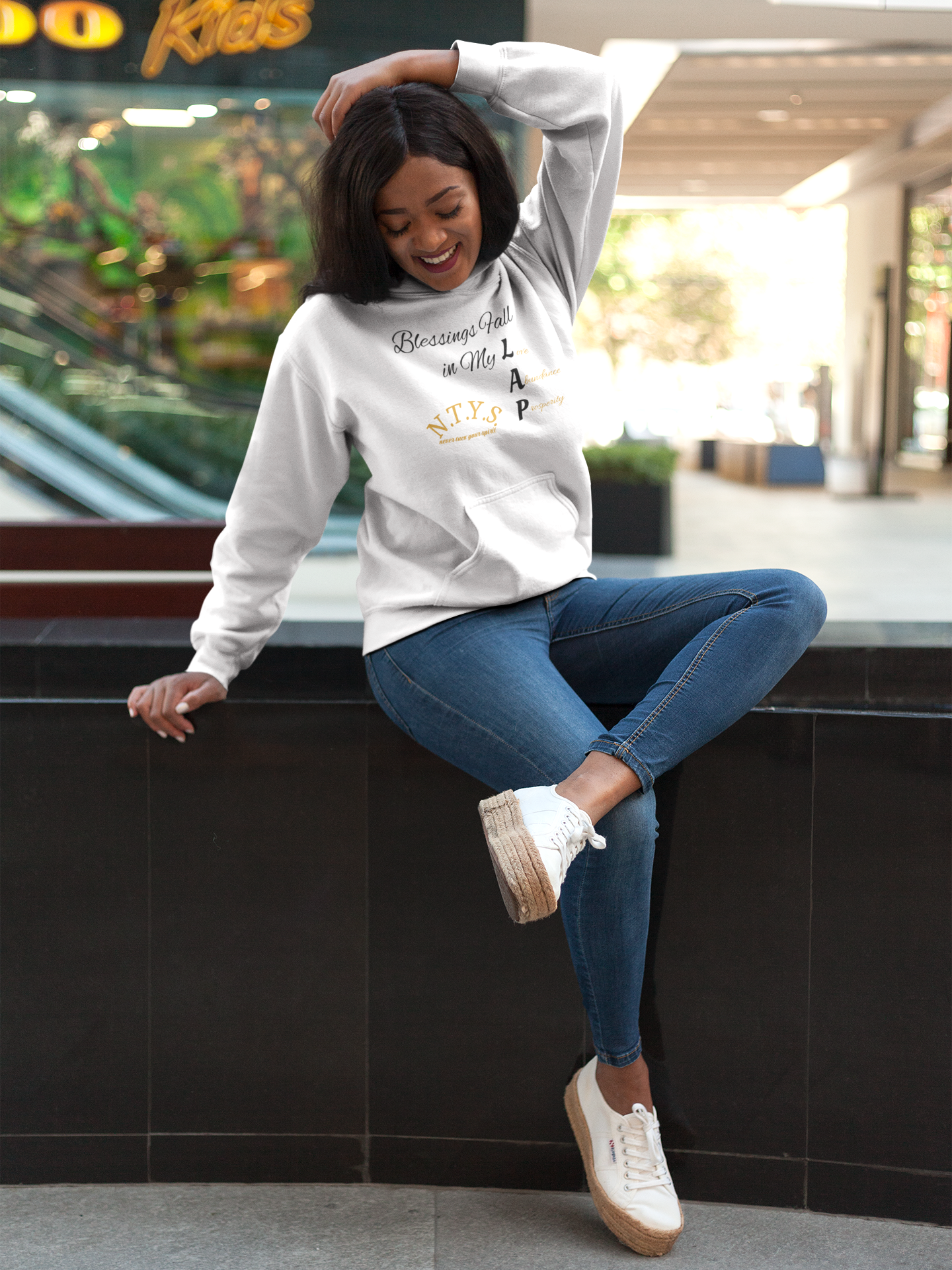NTYS Hoodie - "Blessings Fall in My LAP"