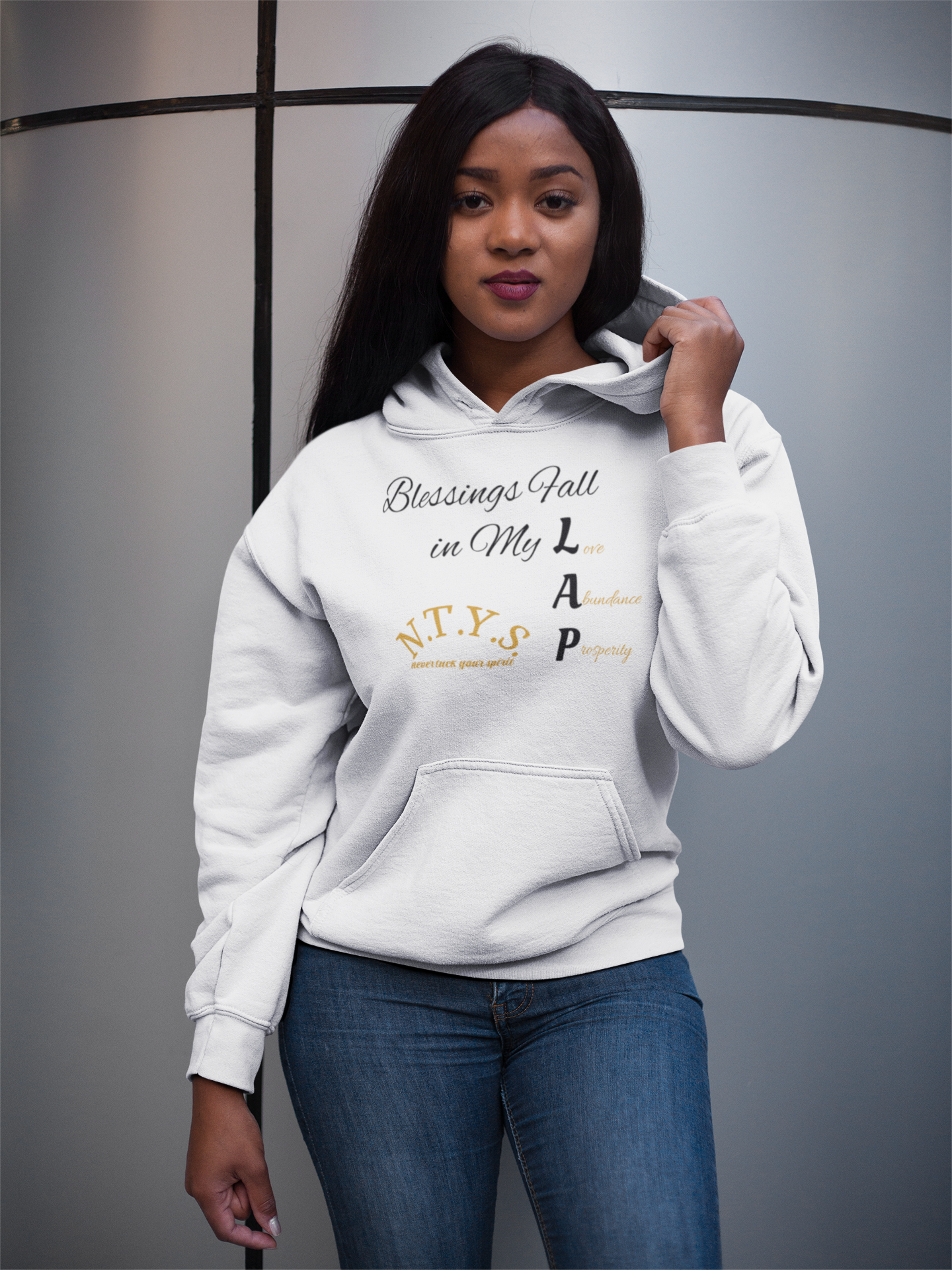 NTYS Hoodie - "Blessings Fall in My LAP"