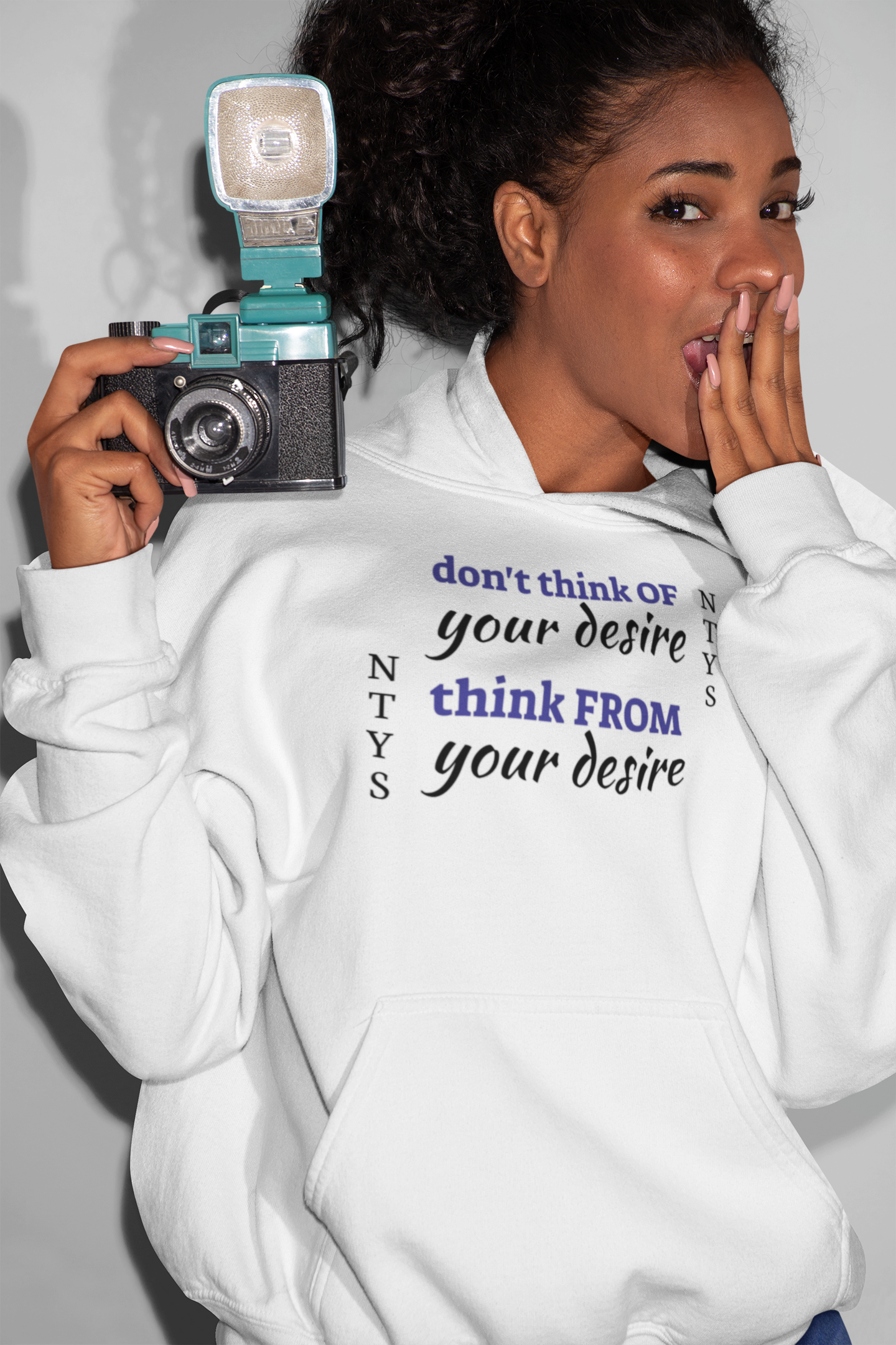 NTYS Hoodie - "Think From Your Desire"