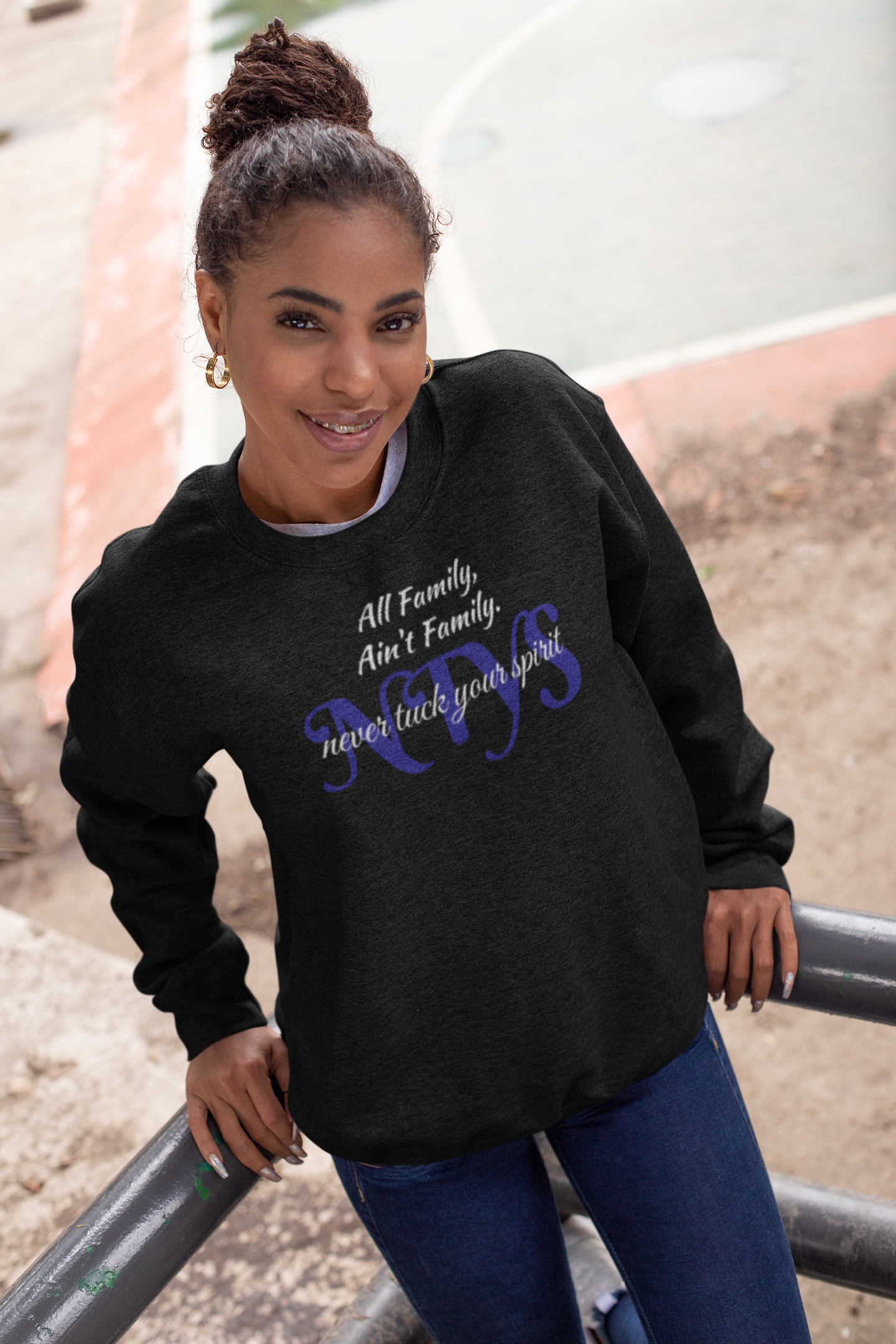 NTYS Long Sleeve Tee - "All Family, Ain't Family."