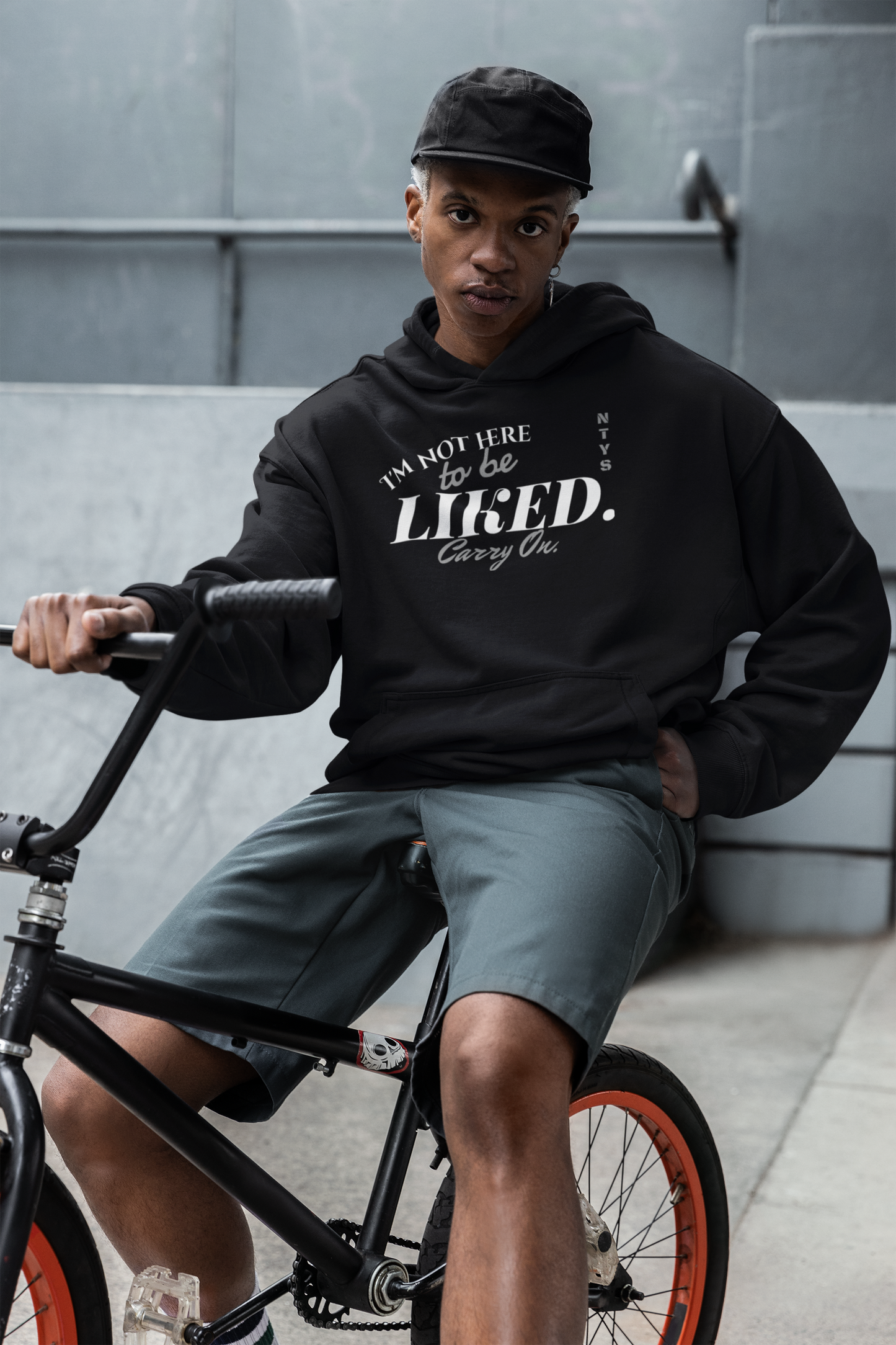 NTYS Hoodie - "I'm Not Here To Be Liked"