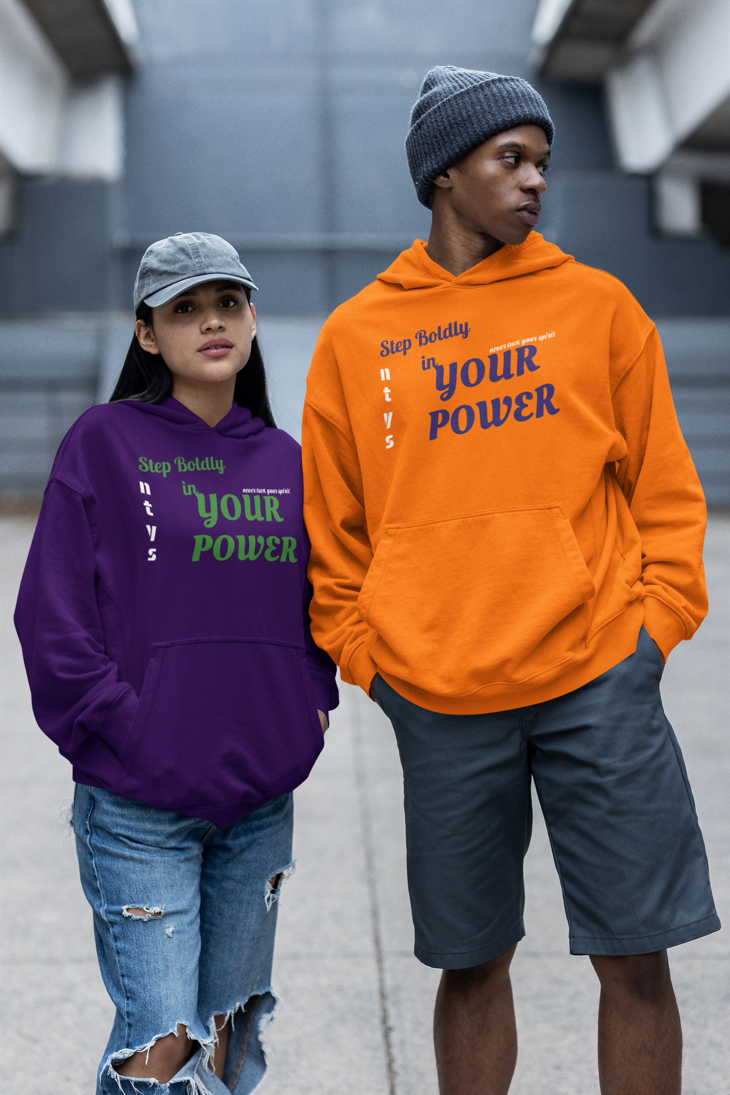 NTYS Hoodie - "Step Boldly in YOUR POWER"(DBZ Colorway)