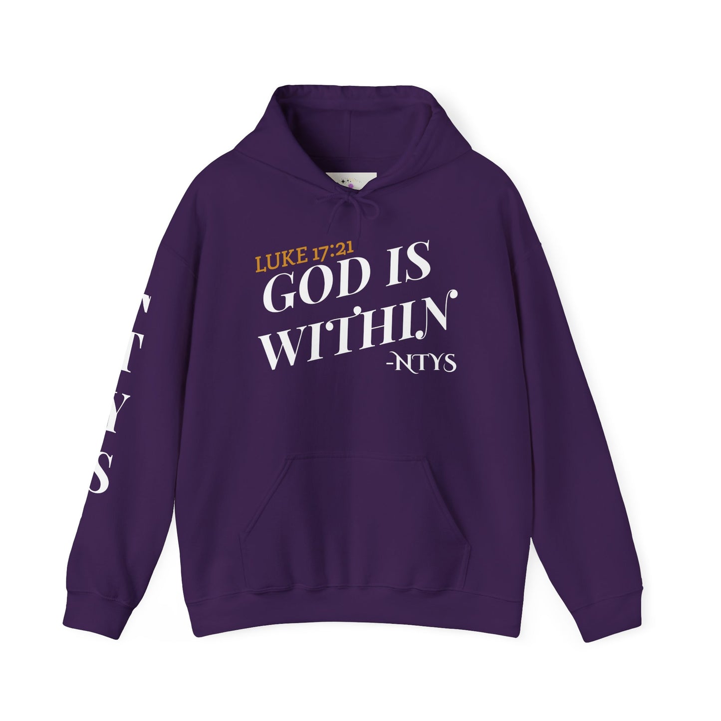 NTYS Hoodie - "God is Within"