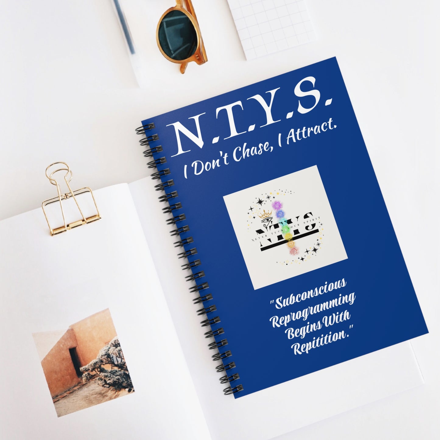 NTYS Spiral Notebook - Reprogram and Attract