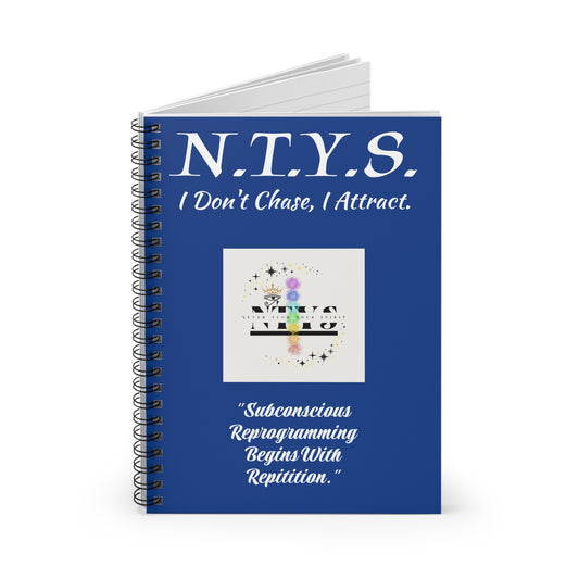 NTYS Spiral Notebook - Reprogram and Attract