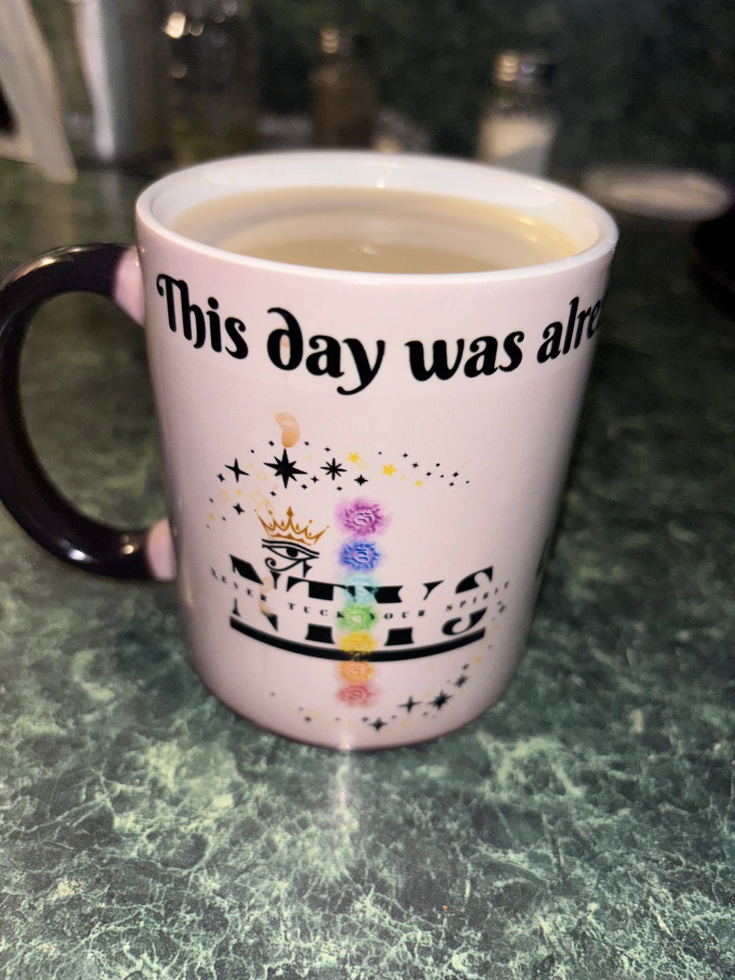 NTYS Color Morphing Mug - "Written in Your Favor."